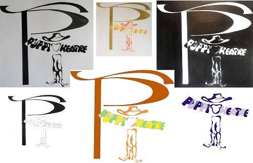 Puppit Theatre logo design